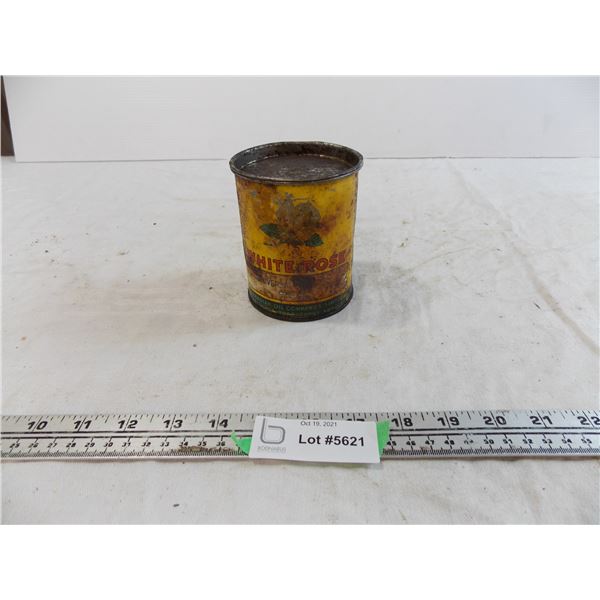 White Rose wheel grease tin