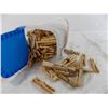 Image 2 : Container of wooden clothes pins