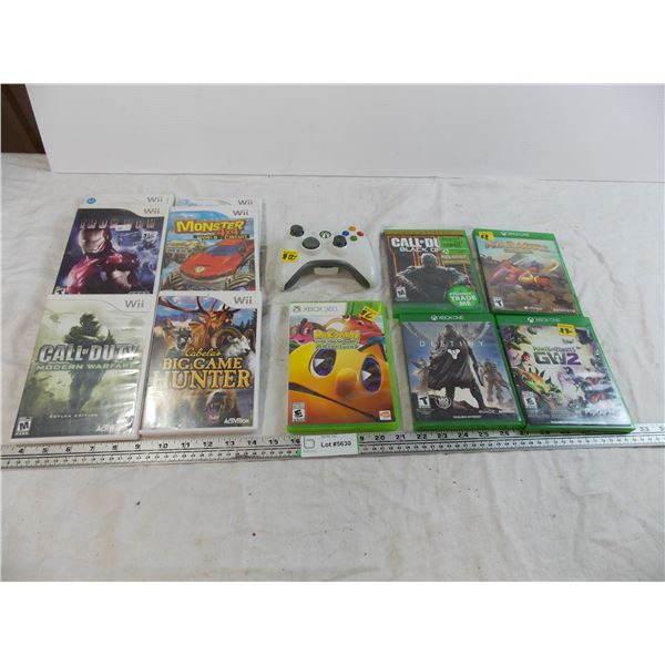 Nintendo Wii Games + Xbox Games