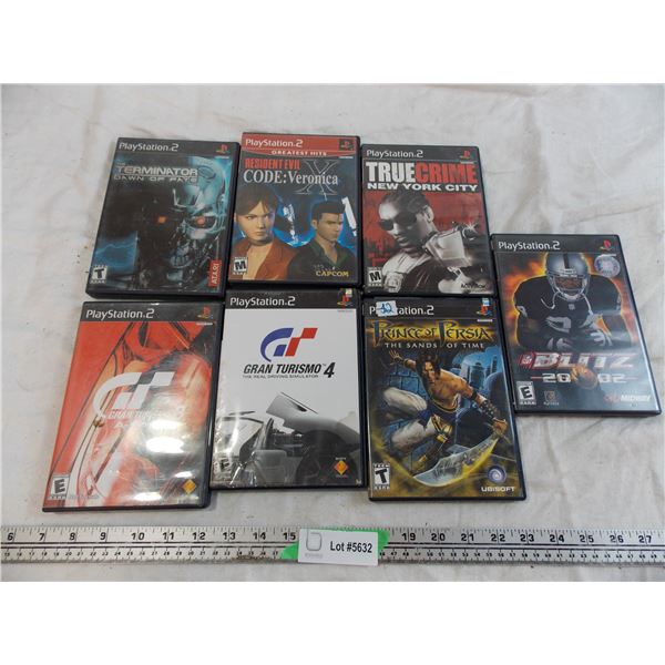 (7) PS2 Games