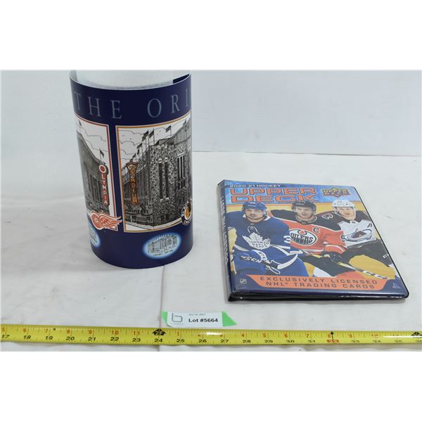 UpperDeck 20-21 Sleeve Book, Original 6 Building Poster