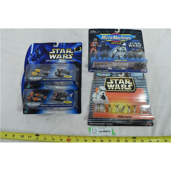 Star Wars Episode I Podracing Pack 1&2, Tusken Raider & Imperial Pilots Packs