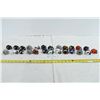 Image 1 : 25 Mini NFL Football Helmets