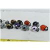 Image 3 : 25 Mini NFL Football Helmets
