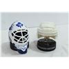 Image 3 : 5 Small NHL Helmets w/ Figures Inside