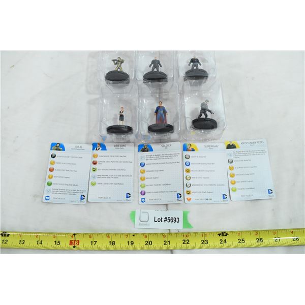 DC Mini Action Figures w/ Cards