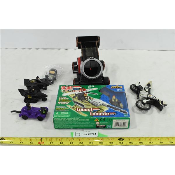 G.I. Joe, Batman, Misc. Toys/Action Figures