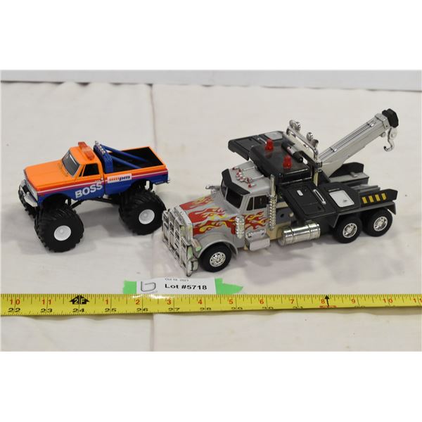 Die Cast Semi & Lifted Truck