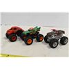 Image 3 : 6 Misc. Toy Monster Trucks