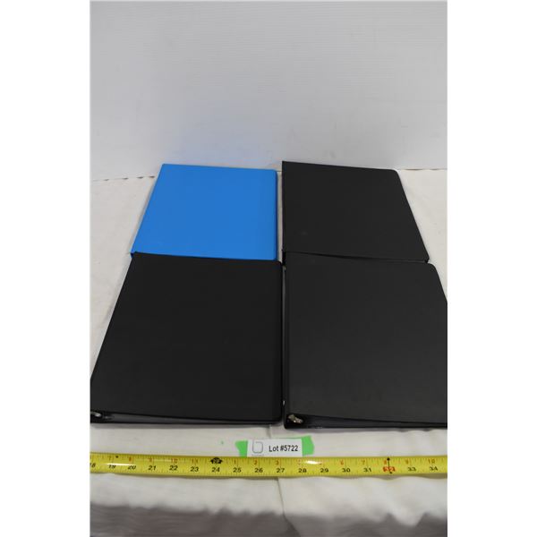 Mostly Empty Card Sleeve Binders