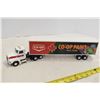 Image 3 : Co-op Semi & Trailer, Police Truck, Ambulance & F150 Toys