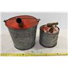 Image 1 : 1 Large, 1 Small Vintage Fuel Cans