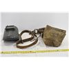 Image 1 : Welding Mask & Vintage Belt Rig w/ Pouches – Untested