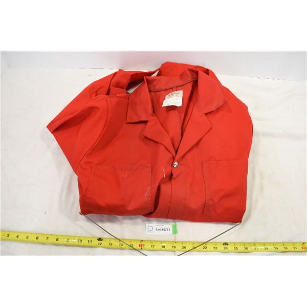 Size 46 Red Male Coveralls
