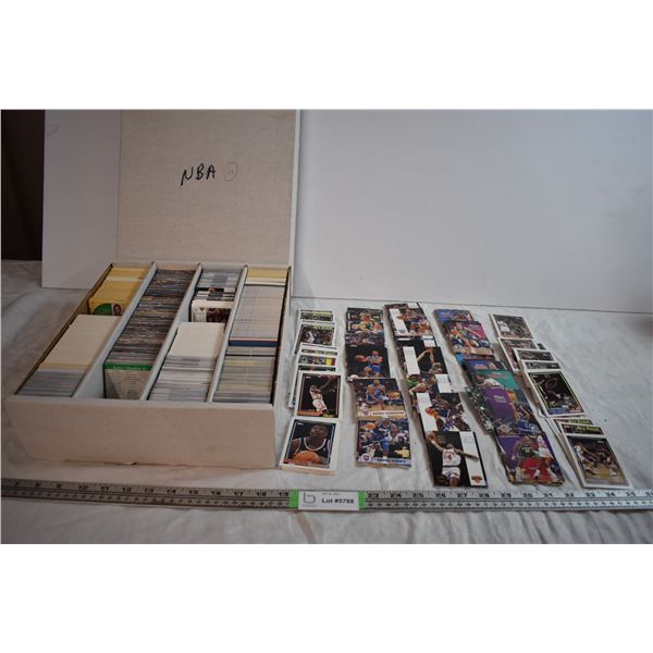 2000 Count Box of 1990s NBA Cards - Topps, Skybox, Various Others
