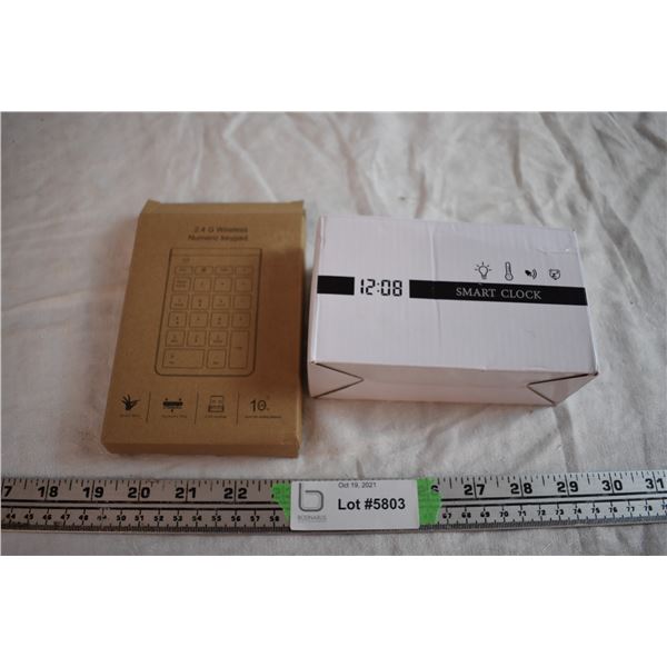 Wireless Keypad and Smart Clock