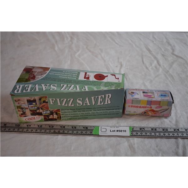 Bag Sealer (?) and Fizz Saver
