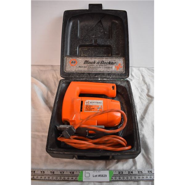Black & Decker 2 Speed Jigsaw Kit