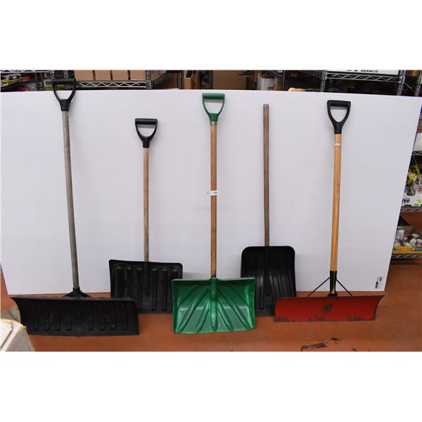5 Snow Shovels