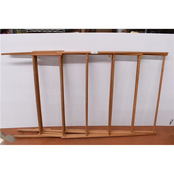 Large Vintage Clothes Drying Rack