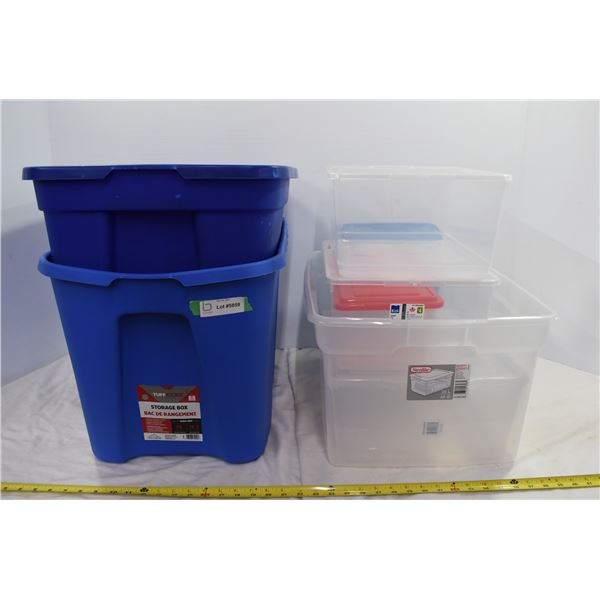 Misc. Tupperware Containers