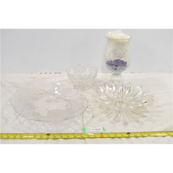 Assorted Glass Dishes