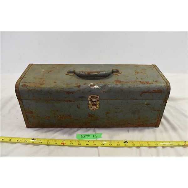 Vintage Metal Toolbox