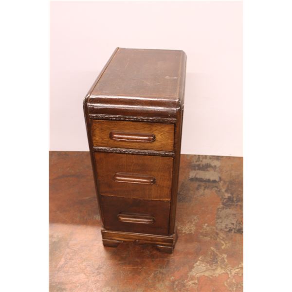 wooden drawer cabinet 11”x17”28”