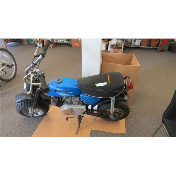 1974-75 Kawasaki KV75 motorbike 3hp - Automatic clutch