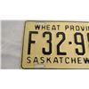 Image 2 : 1951 Sask License Plate