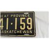 Image 3 : 1952 Sask License Plate