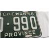 Image 2 : 1956 Sask License Plate