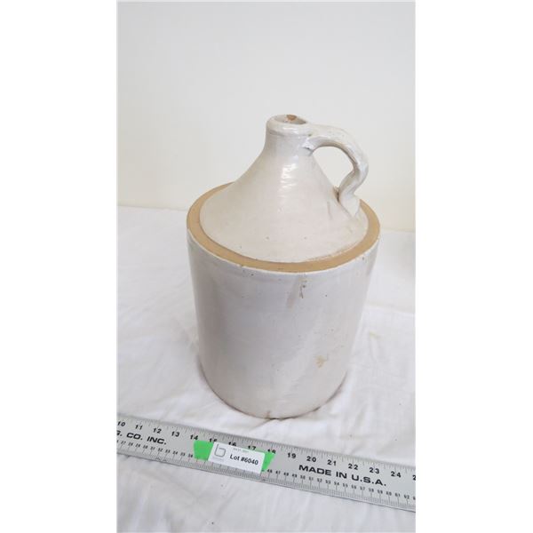 Stoneware Jug stamped redwing on back (14.5" tall)