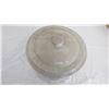 Image 2 : Medicine Hat 1 gallon stoneware crock with lid (one hairline crack)