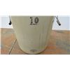 Image 2 : 10 Gal Medalta Potteries Stoneware Crock (no lid)