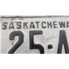 Image 2 : 1948 Sask License Plate