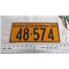 Image 1 : 1933 Sask License Plate