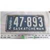 Image 1 : 1932 Sask License Plate
