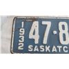 Image 2 : 1932 Sask License Plate