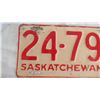 Image 2 : 1940 Sask License Plate