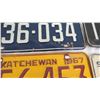 Image 5 : 11 Sask License Plates - 1960's