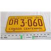 Image 1 : 1967 Sask License Plate