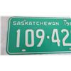 Image 2 : 1969 Sask License Plate