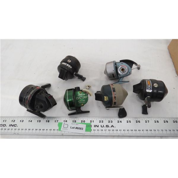 (6) Vintage fishing reels