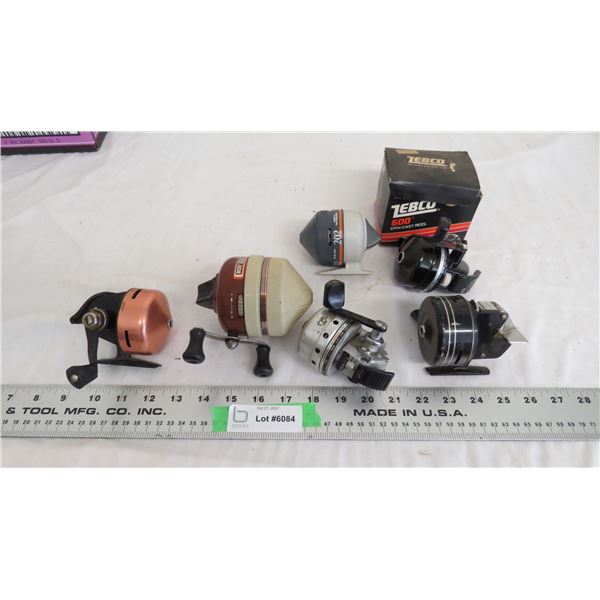 (6) Vintage fishing reels
