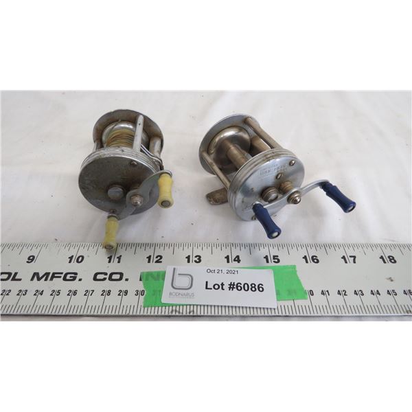 2X The Money - Shakespeare True Blue 1956 fishing reels