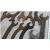 Image 4 : (10) vintage Large wrenches - up to 1 1/2"