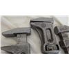 Image 3 : 4 pipe wrenches (3 stamped IH), hammmer stamped
