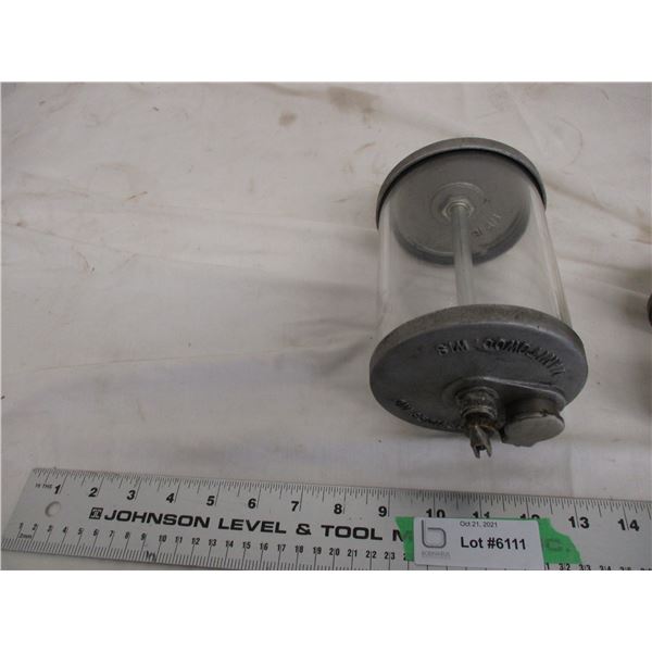 Lube devices inc vintage oiler (4.5" diameter)