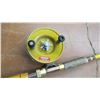 Image 6 : Alvey Salmon Reel With eagle Claw Rod 8ft